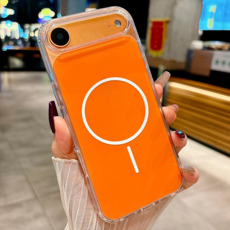 For iPhone Air Acrylic MagSafe Fine Circle Magnetic Phone Case