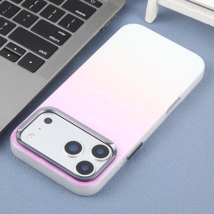 For iPhone 17 Pro Max DFANS DESIGN Cloud Series Feather Texture Shockproof Phone Case