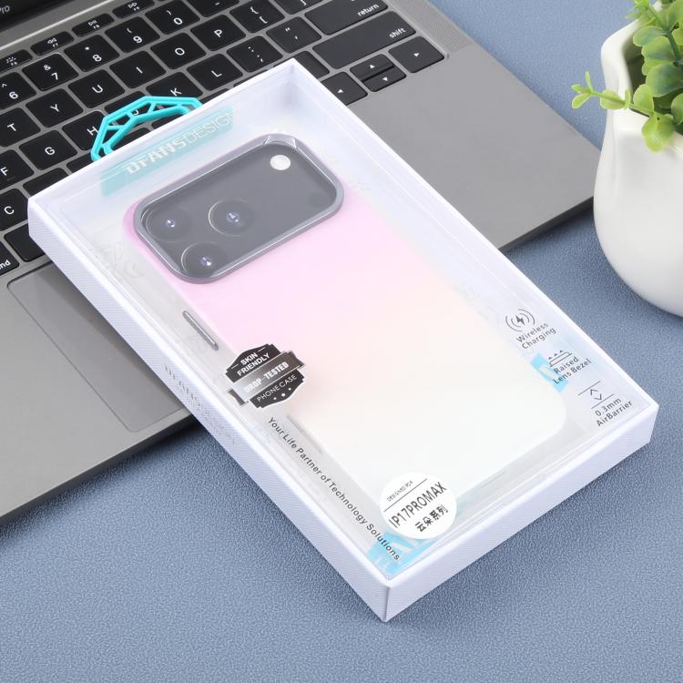 For iPhone 17 Pro Max DFANS DESIGN Cloud Series Feather Texture Shockproof Phone Case