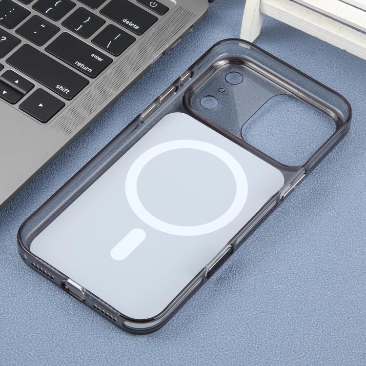 For iPhone 17 Pro Max DFANS DESIGN Original Series PC Transparent Thin Circle MagSafe Phone Case