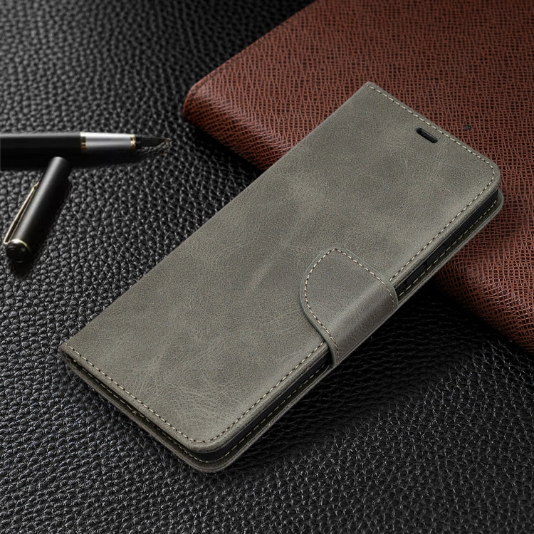 For Samsung Galaxy A42 5G Retro Lambskin Texture Pure Color Horizontal Flip PU Leather Case with Holder & Card Slots & Wallet & Lanyard