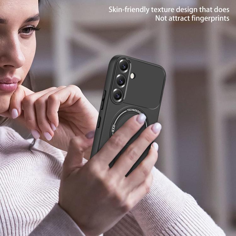 For Samsung Galaxy A35 / A55 5G Skin Feel MagSafe Phone Case with Holder