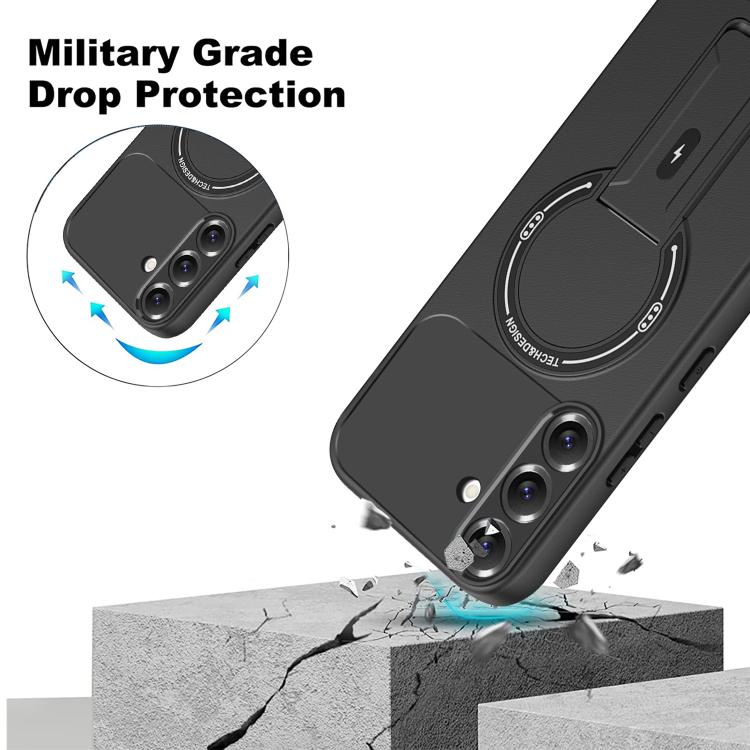 For Samsung Galaxy A35 / A55 5G Skin Feel MagSafe Phone Case with Holder