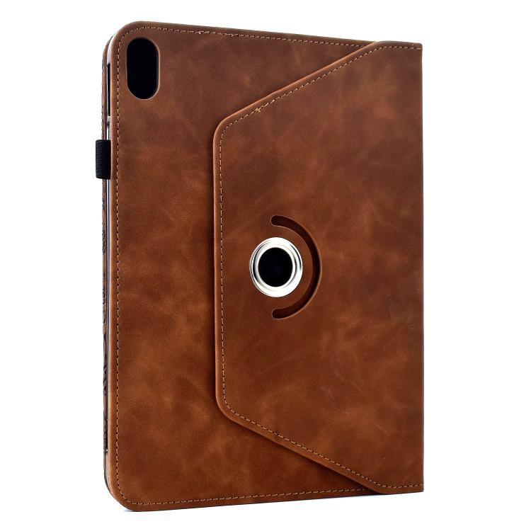 For iPad 2025 / 2022 Rotatable Mandala Embossed Smart Leather Tablet Case