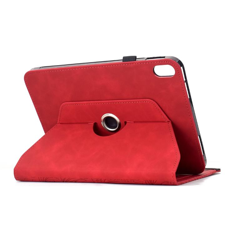 For iPad 2025 / 2022 Rotatable Mandala Embossed Smart Leather Tablet Case