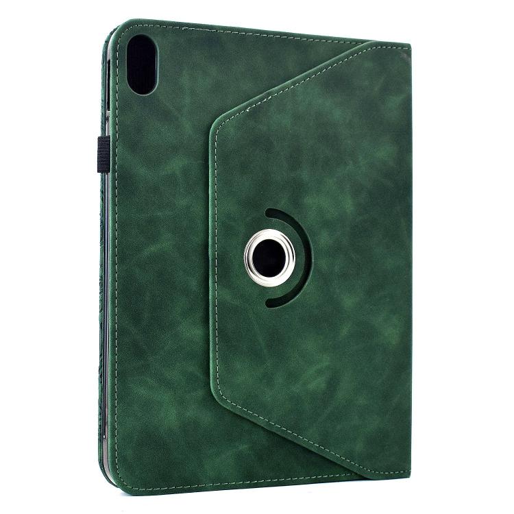 For iPad 2025 / 2022 Rotatable Mandala Embossed Smart Leather Tablet Case