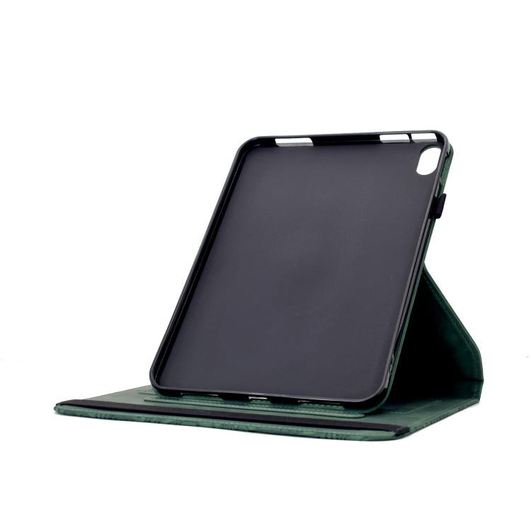 For iPad 2025 / 2022 Rotatable Mandala Embossed Smart Leather Tablet Case