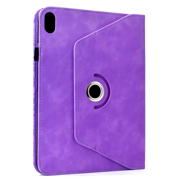 For iPad 2025 / 2022 Rotatable Mandala Embossed Smart Leather Tablet Case