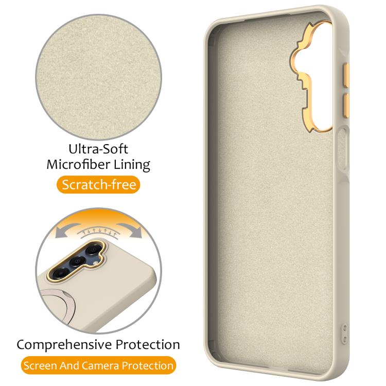 For Samsung Galaxy A16 4G / 5G Gen1.5 Pivot Ring Holder TPU Hybrid PC Phone Case