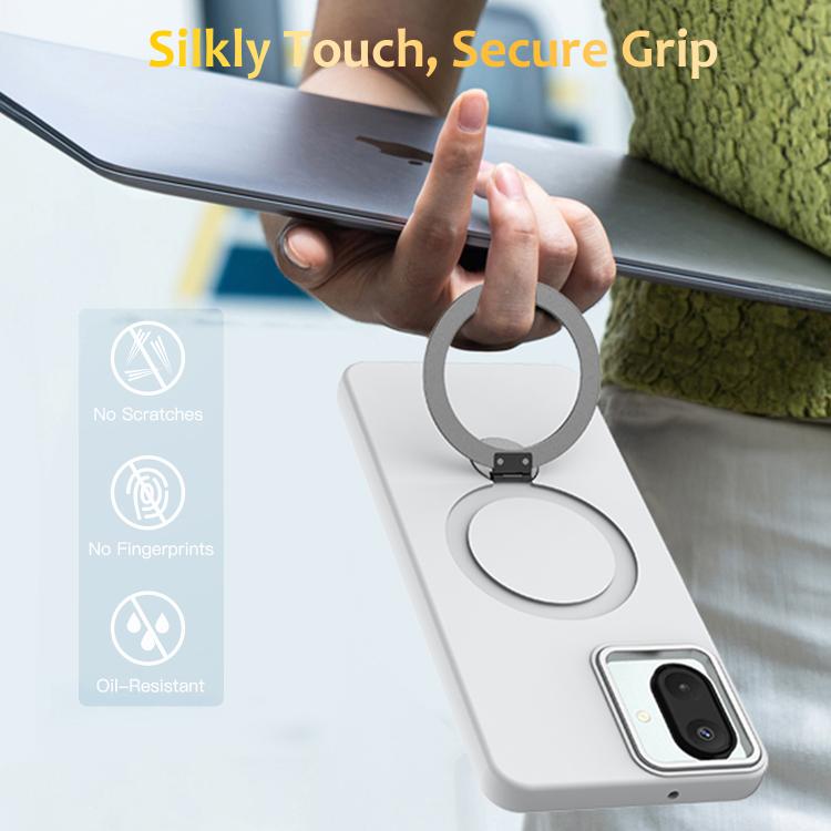 For Samsung Galaxy A07 / M17e / F07e Gen1.5 Pivot Ring Holder TPU Hybrid PC Phone Case