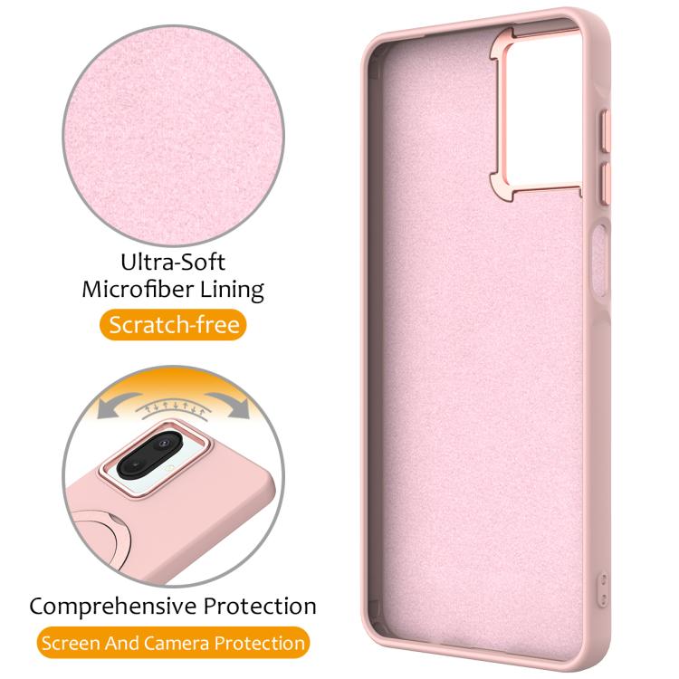 For Samsung Galaxy A07 / M17e / F07e Gen1.5 Pivot Ring Holder TPU Hybrid PC Phone Case