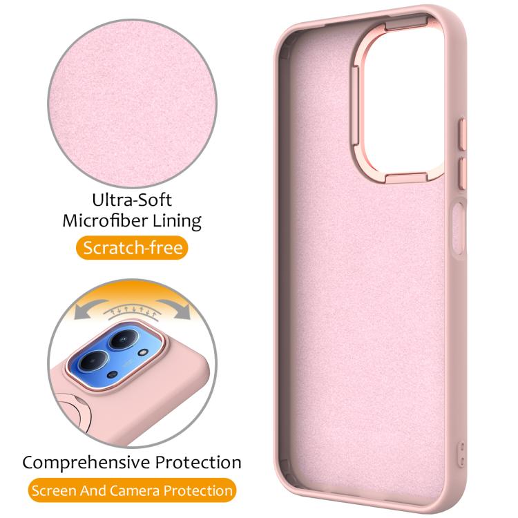 For Redmi 15C 5G / 4G EU 173mm Gen1.5 Pivot Ring Holder TPU Hybrid PC Phone Case