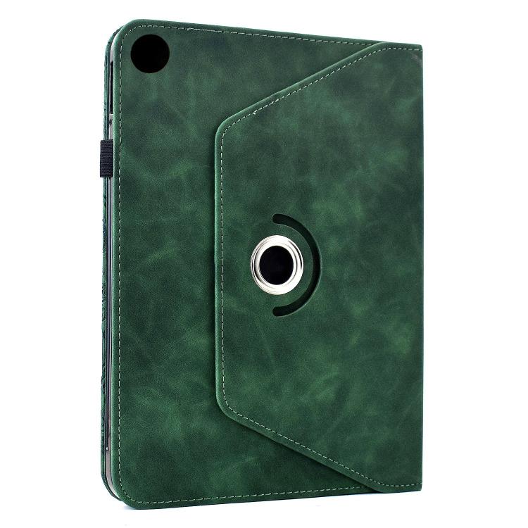 For Samsung Galaxy Tab A11+ / A9+ Rotatable Mandala Embossed Smart Leather Tablet Case