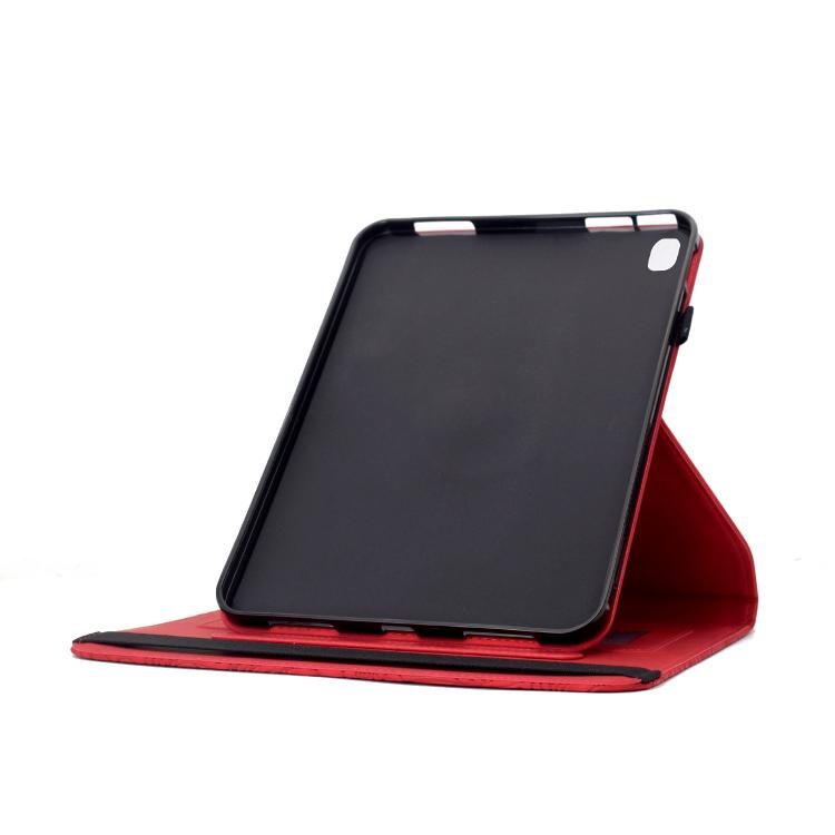 For Samsung Galaxy Tab S6 Lite 2024 Rotatable Mandala Embossed Smart Leather Tablet Case