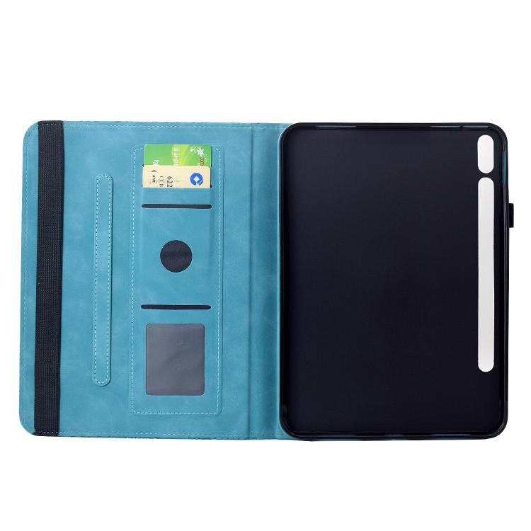 For Samsung Galaxy Tab S11 Rotatable Mandala Embossed Smart Leather Tablet Case