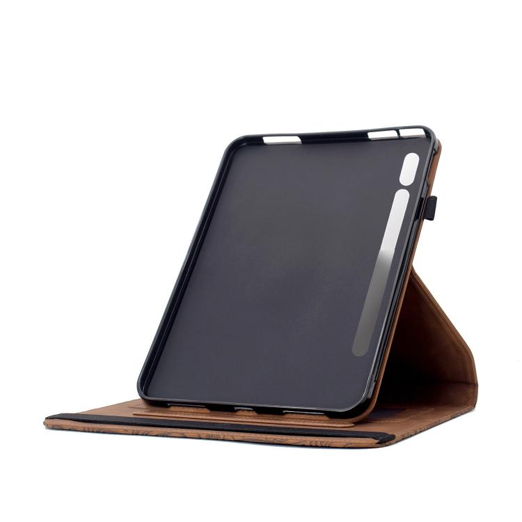 For Samsung Galaxy Tab S11 Rotatable Mandala Embossed Smart Leather Tablet Case