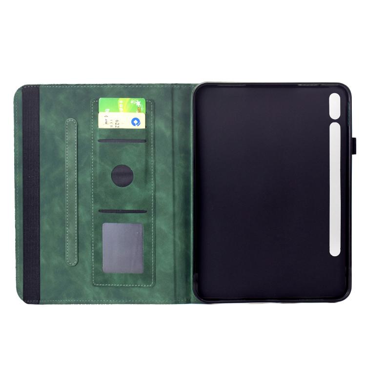 For Samsung Galaxy Tab S11 Rotatable Mandala Embossed Smart Leather Tablet Case