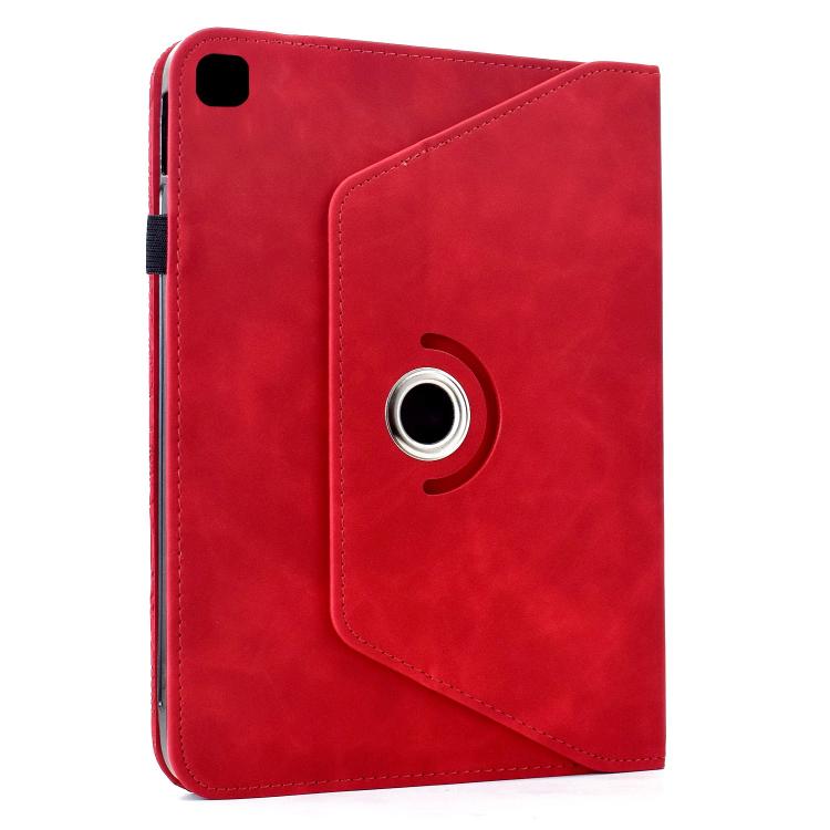 For Samsung Galaxy Tab A7 Lite Rotatable Mandala Embossed Leather Tablet Case