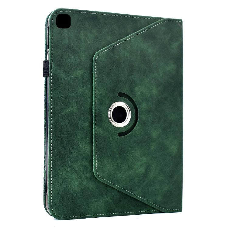 For Samsung Galaxy Tab A7 Lite Rotatable Mandala Embossed Leather Tablet Case