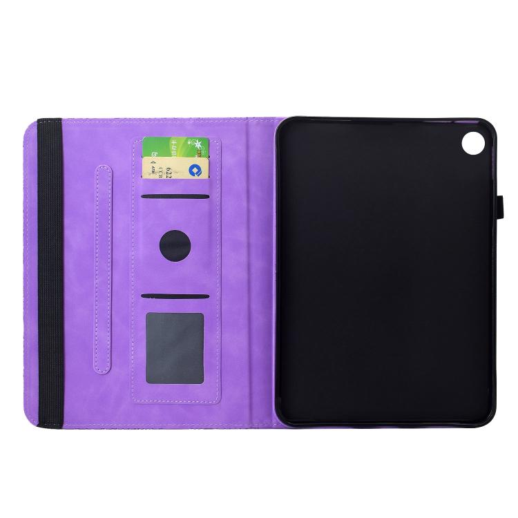 For Samsung Galaxy Tab A11 / A9 Rotatable Mandala Embossed Leather Tablet Case