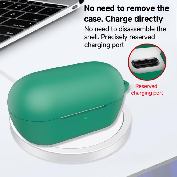 For Sony WF-C710N Solid Color Silicone Earphone Protective Cover with Hook