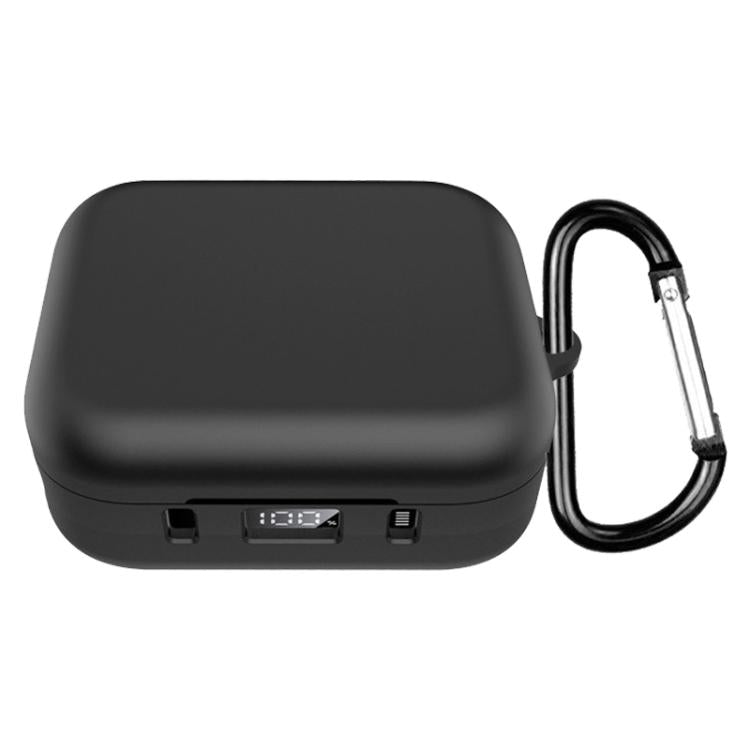 For Anker Soundcore P41i Solid Color Silicone Earphone Protective Cover with Hook