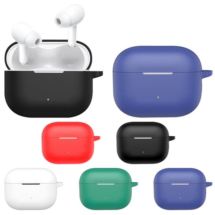 For vivo TWS 5 Solid Color Silicone Earphone Protective Cover with Hook