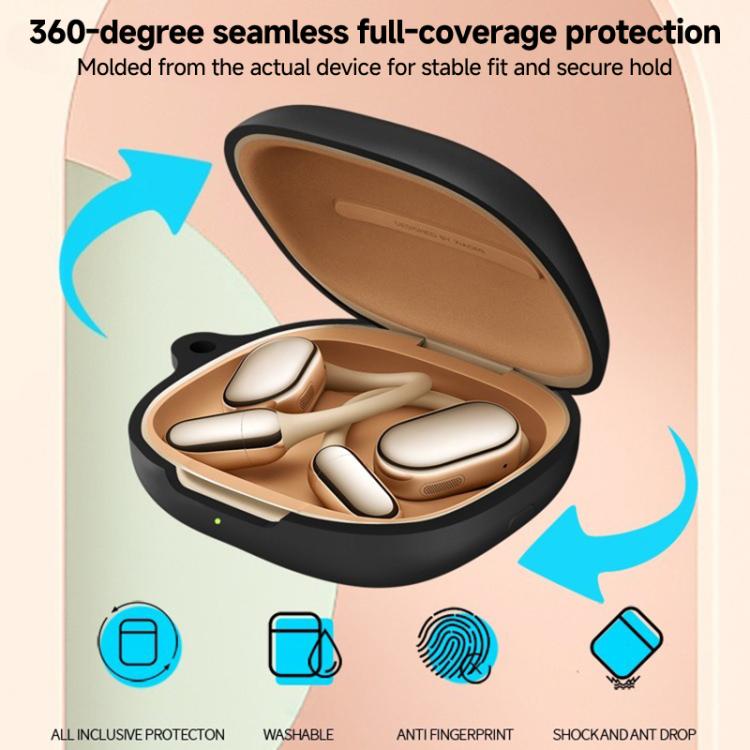 For Xiaomi OpenWear Stereo Pro Solid Color Silicone Earphone Protective Cover with Hook