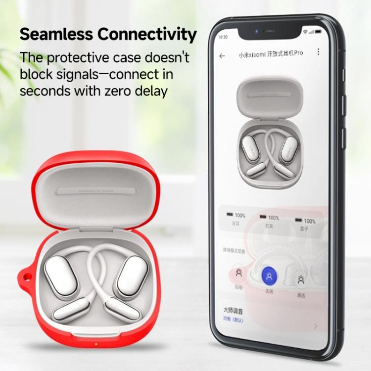 For Xiaomi OpenWear Stereo Pro Solid Color Silicone Earphone Protective Cover with Hook