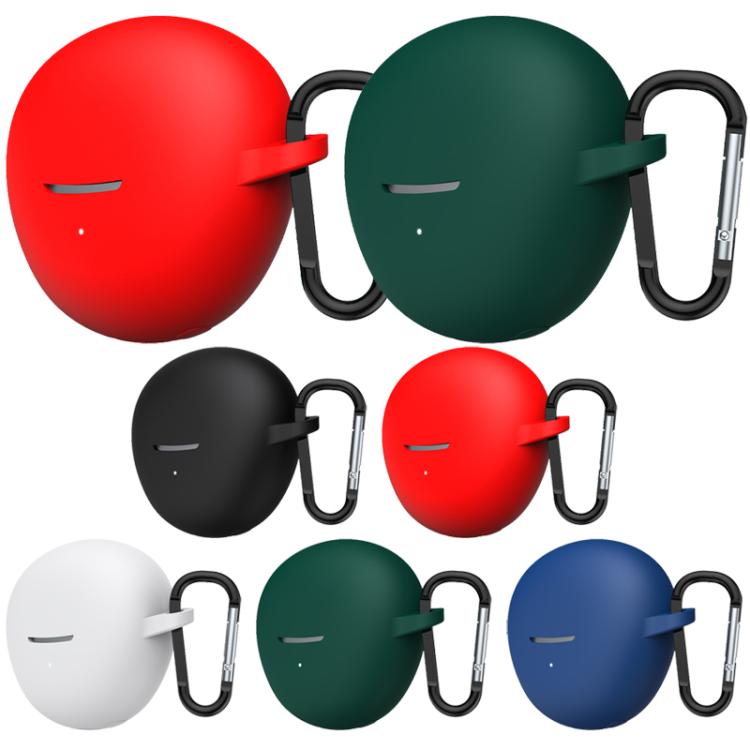 For Honor LCHSE X5s Solid Color Silicone Earphone Protective Cover with Hook