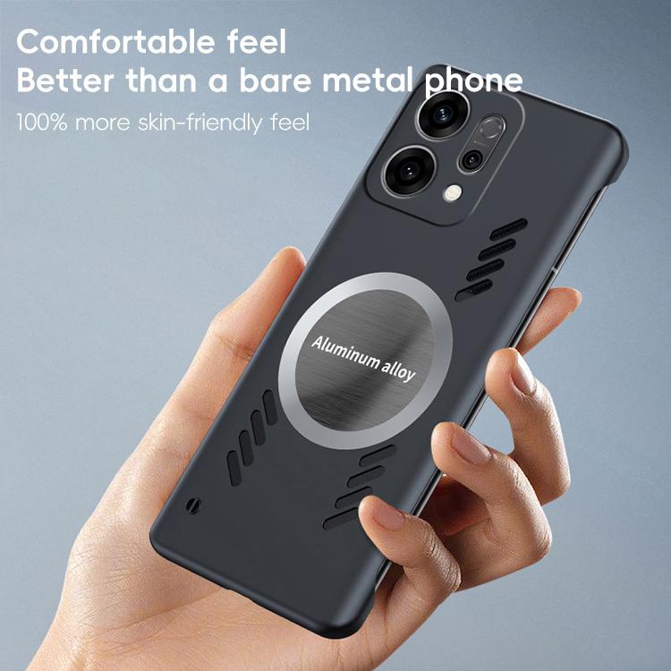 For OPPO Find X9 All-inclusive Lens Frameless Graphene Cooling Phone Case