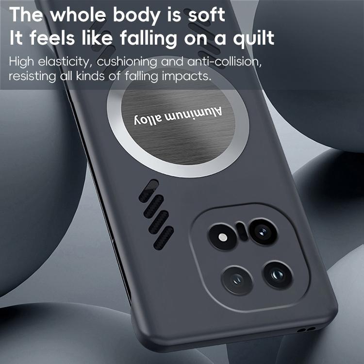For vivo iQOO 15 All-inclusive Lens Frameless Graphene Cooling Phone Case