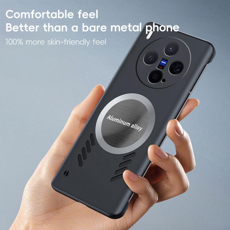 For vivo X300 All-inclusive Lens Frameless Graphene Cooling Phone Case