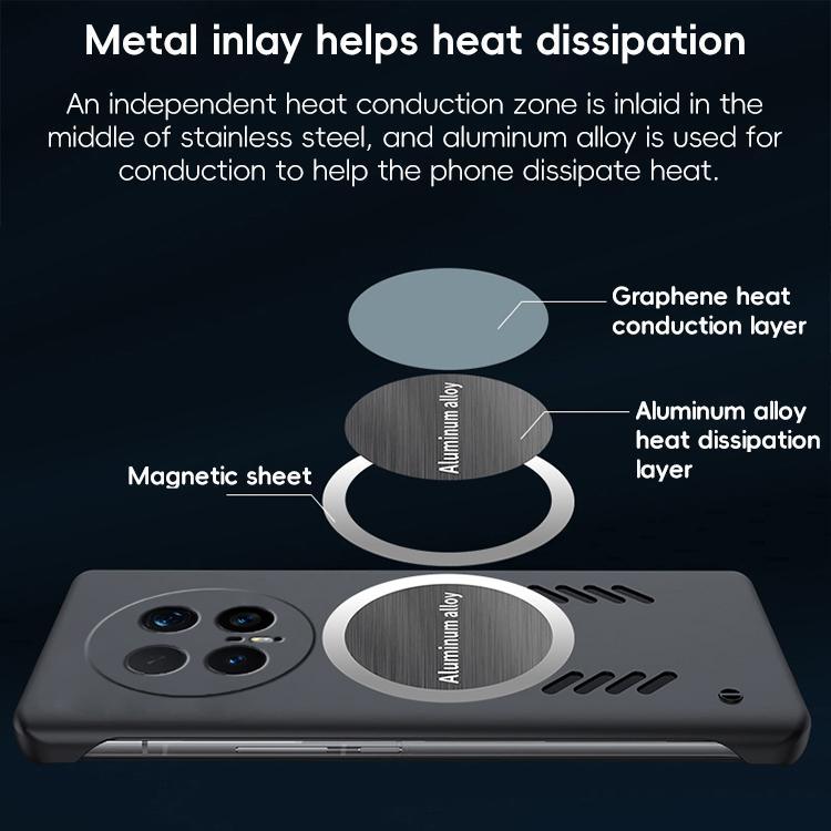 For Honor Magic8 Pro All-inclusive Lens Frameless Graphene Cooling Phone Case