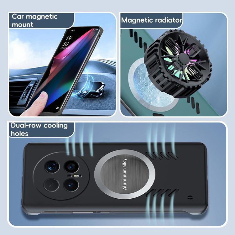 For Honor Magic8 Pro All-inclusive Lens Frameless Graphene Cooling Phone Case