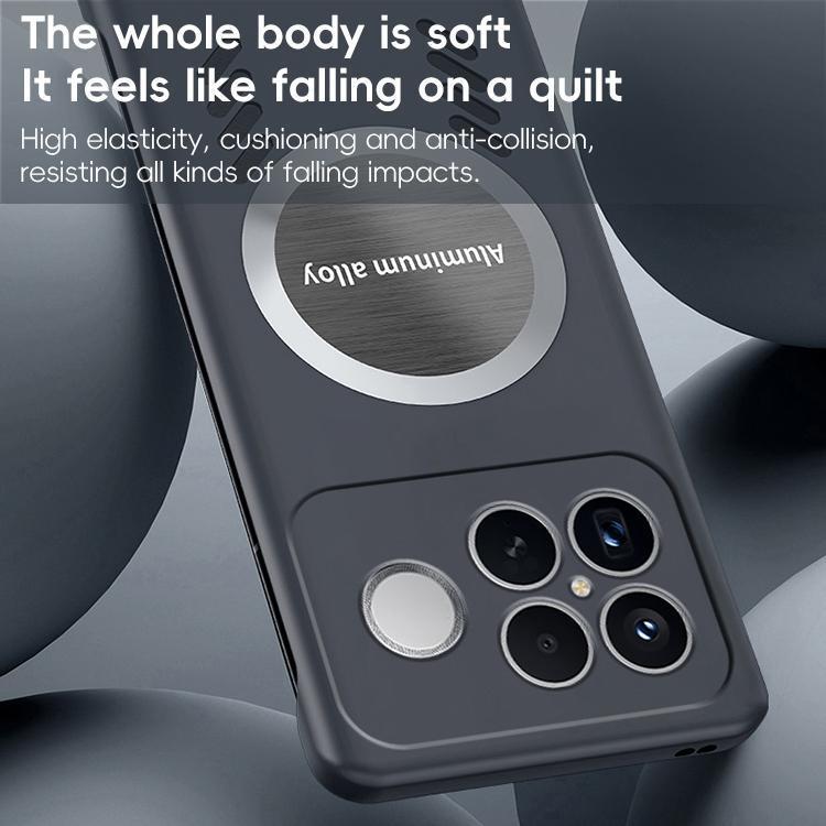 For Redmi K90 Pro Max / Poco F8 Ultra 5G All-inclusive Lens Frameless Graphene Cooling Phone Case