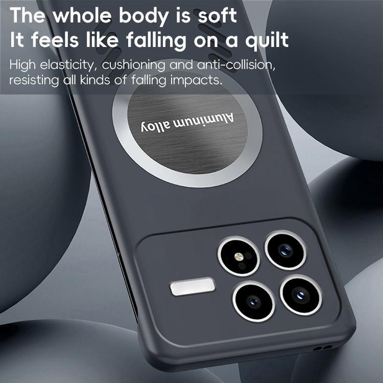 For Redmi K90 / Poco F8 Pro 5G All-inclusive Lens Frameless Graphene Cooling Phone Case
