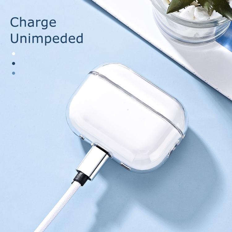 For AirPods Pro 3 Earphone Transparent PC Protective Case