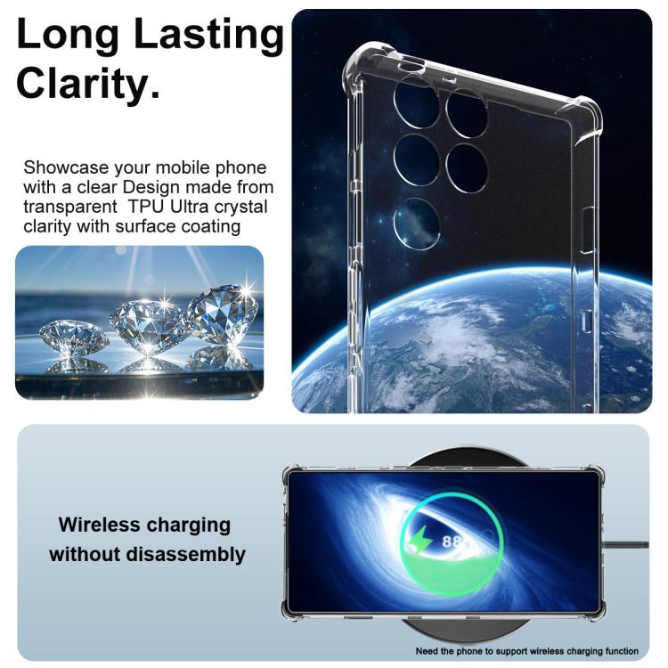 For ZTE nubia RedMagic 11 Pro / 11 Pro+ imak Shockproof Airbag TPU Phone Case - Transparent