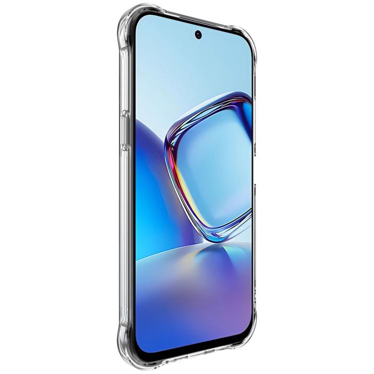 For ZTE nubia V80 Design imak Shockproof Airbag TPU Phone Case - Transparent