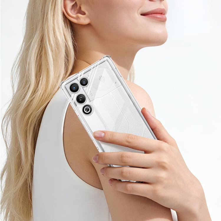 For ZTE nubia RedMagic 11 Air imak Shockproof Airbag TPU Phone Case - Transparent