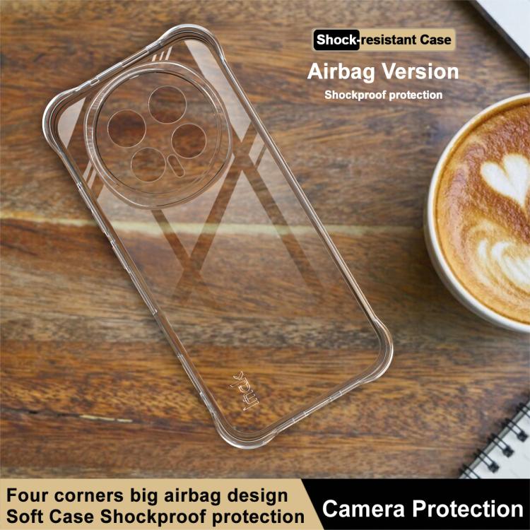 For Honor Magic8 imak Shockproof Airbag TPU Phone Case - Transparent