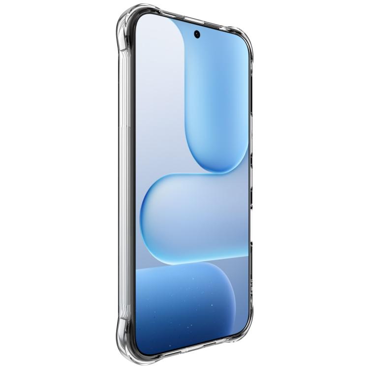 For Honor 500 Pro Global/500 Global 155.8mm imak Shockproof Airbag TPU Phone Case - Transparent