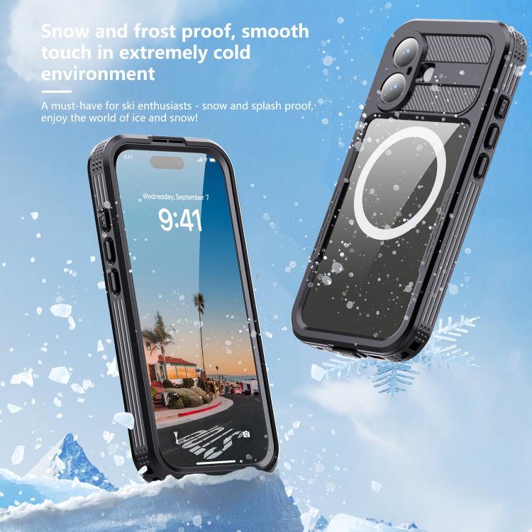 For iPhone 17 RedPepper IP68 Waterproof Triple-proof MagSafe Phone Case