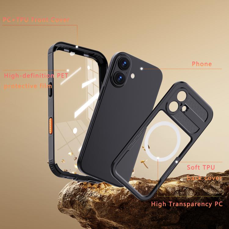 For iPhone 17 RedPepper IP68 Waterproof Triple-proof MagSafe Phone Case