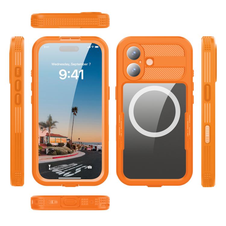 For iPhone 17 RedPepper IP68 Waterproof Triple-proof MagSafe Phone Case