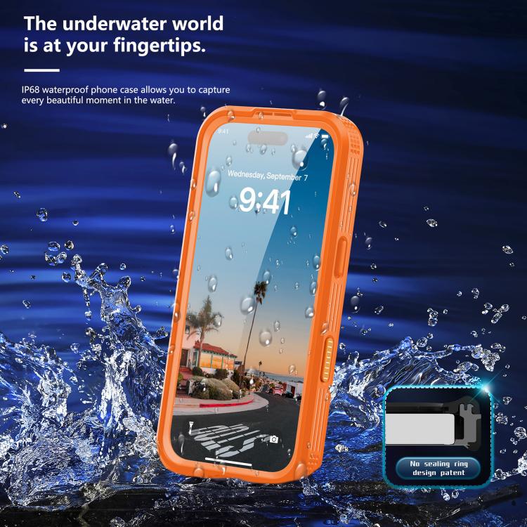 For iPhone 17 RedPepper IP68 Waterproof Triple-proof MagSafe Phone Case