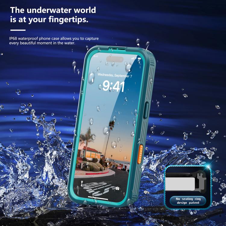 For iPhone 17 RedPepper IP68 Waterproof Triple-proof MagSafe Phone Case