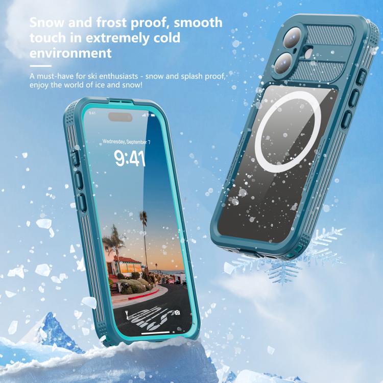 For iPhone 17 RedPepper IP68 Waterproof Triple-proof MagSafe Phone Case