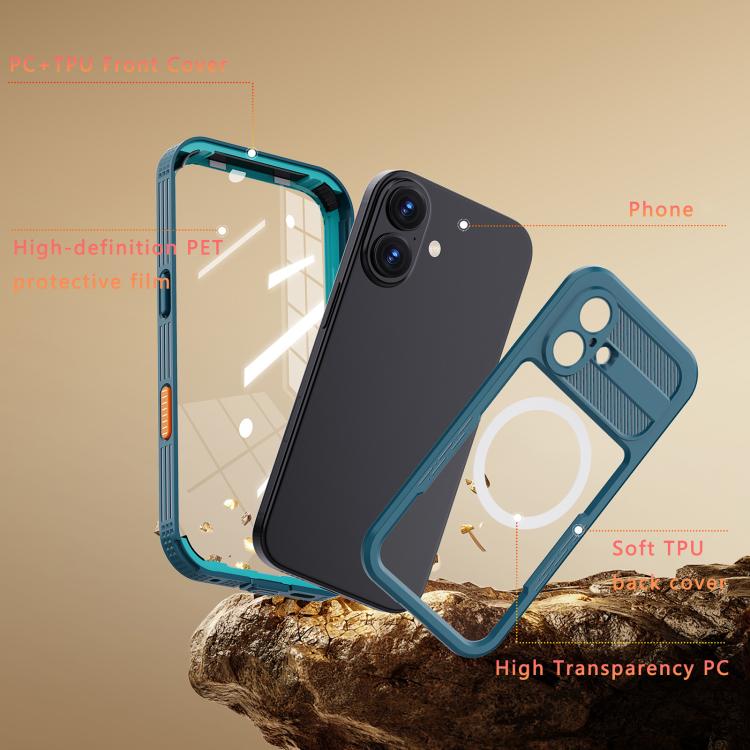 For iPhone 17 RedPepper IP68 Waterproof Triple-proof MagSafe Phone Case